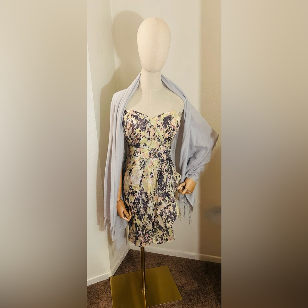 American Rag Strapless Multicolor Dress